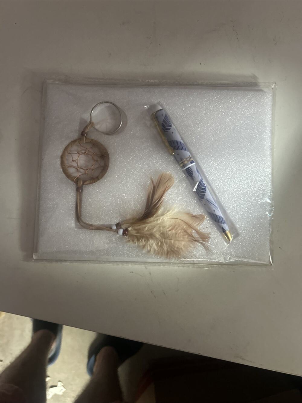 Dreamcatcher Key Ring - St. Joseph's Indian School - Chamberlain South Dakota